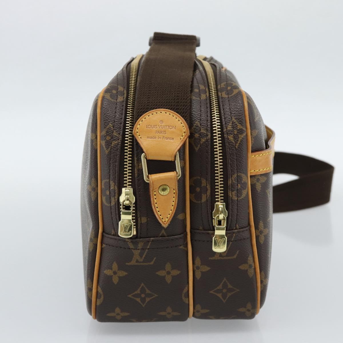 LOUIS VUITTON Monogram Reporter PM Shoulder Bag M45254 LV Auth ep15026A