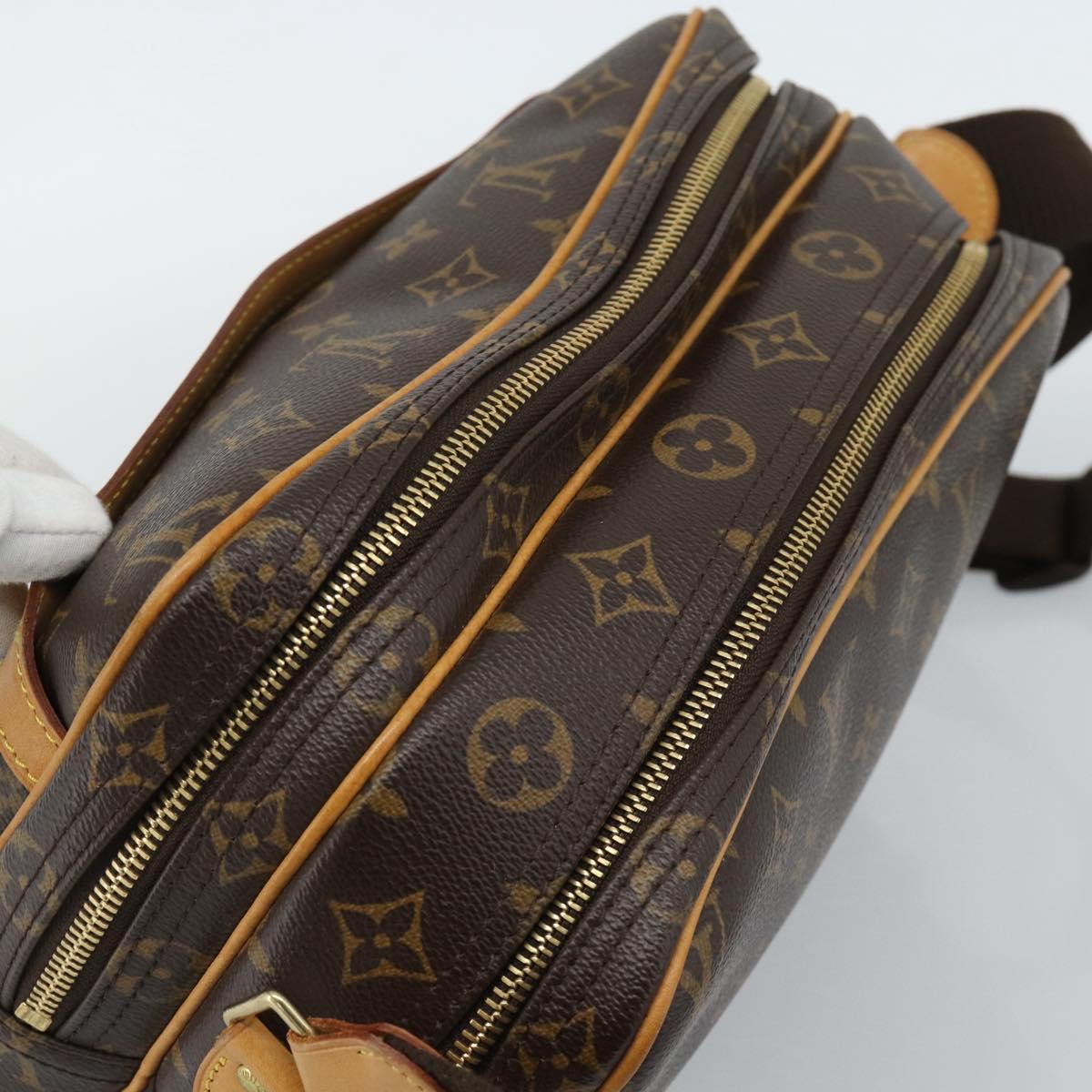 LOUIS VUITTON Monogram Reporter PM Shoulder Bag M45254 LV Auth ep15026A