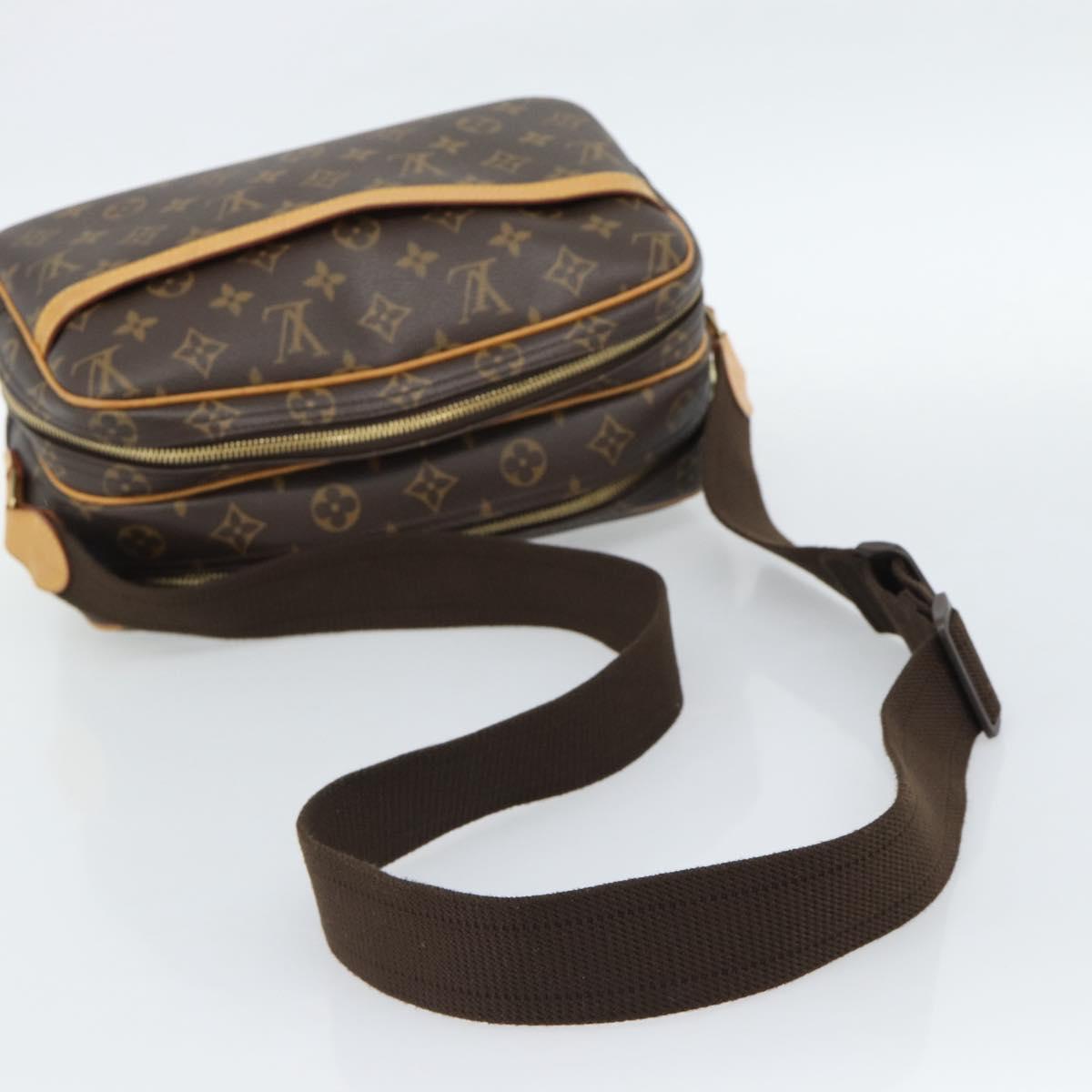 LOUIS VUITTON Monogram Reporter PM Shoulder Bag M45254 LV Auth ep15026A
