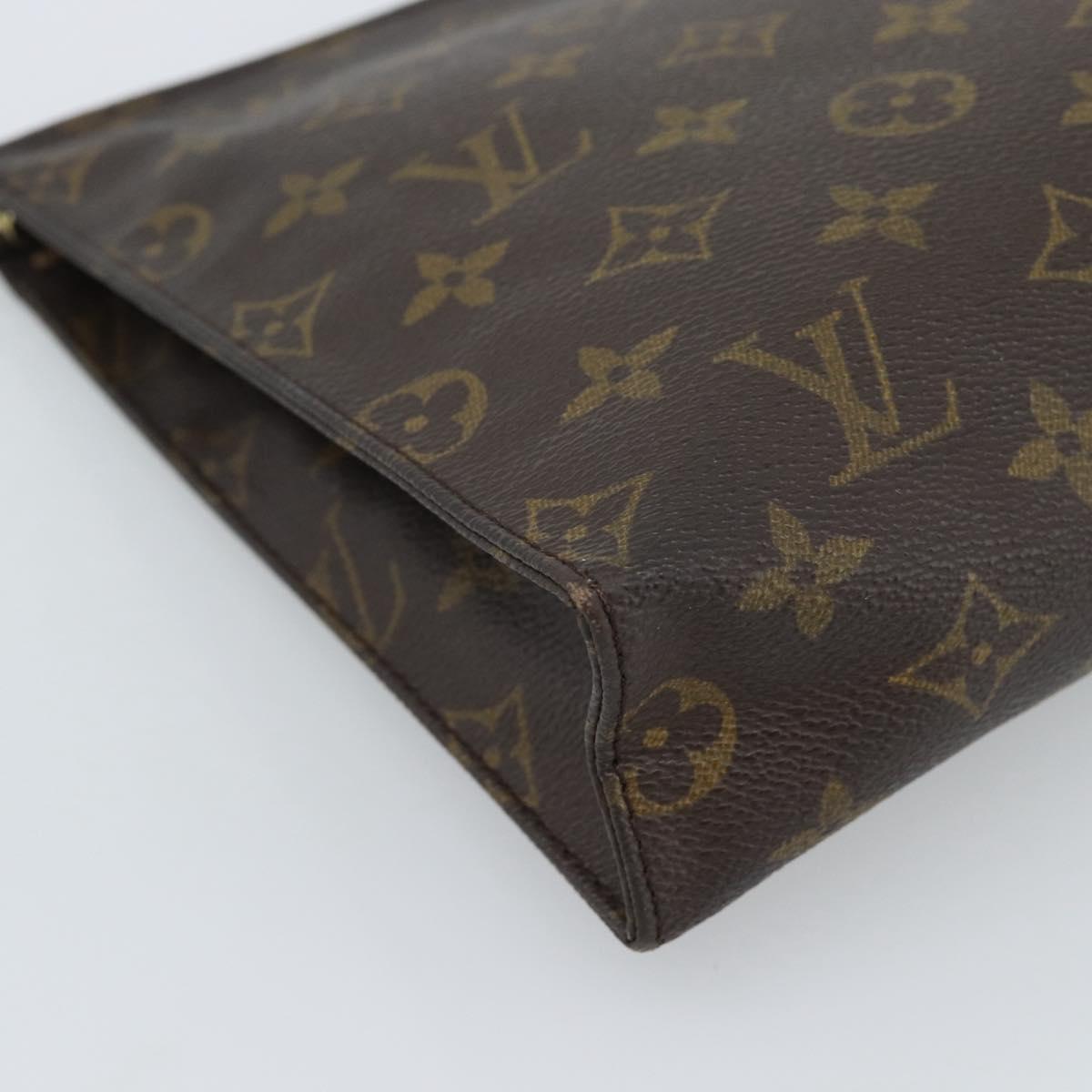 LOUIS VUITTON Monogram Poche Toilette 26 Pouch M47542 LV Auth ep15050