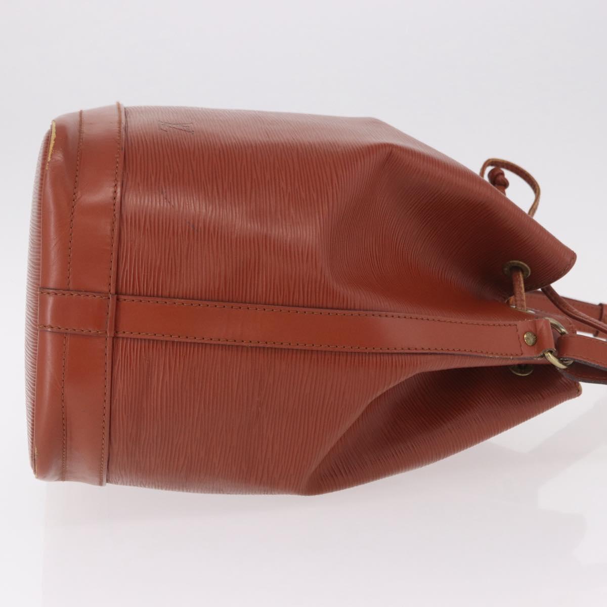 LOUIS VUITTON Epi Noe Shoulder Bag Brown M44028 LV Auth ep15053