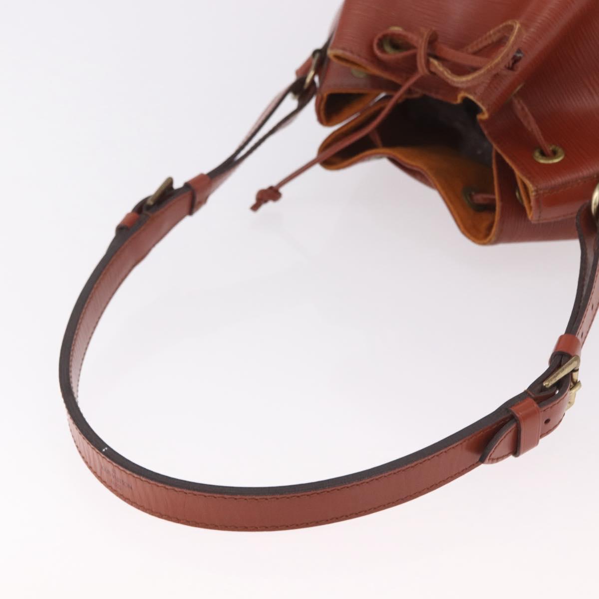 LOUIS VUITTON Epi Noe Shoulder Bag Brown M44028 LV Auth ep15053