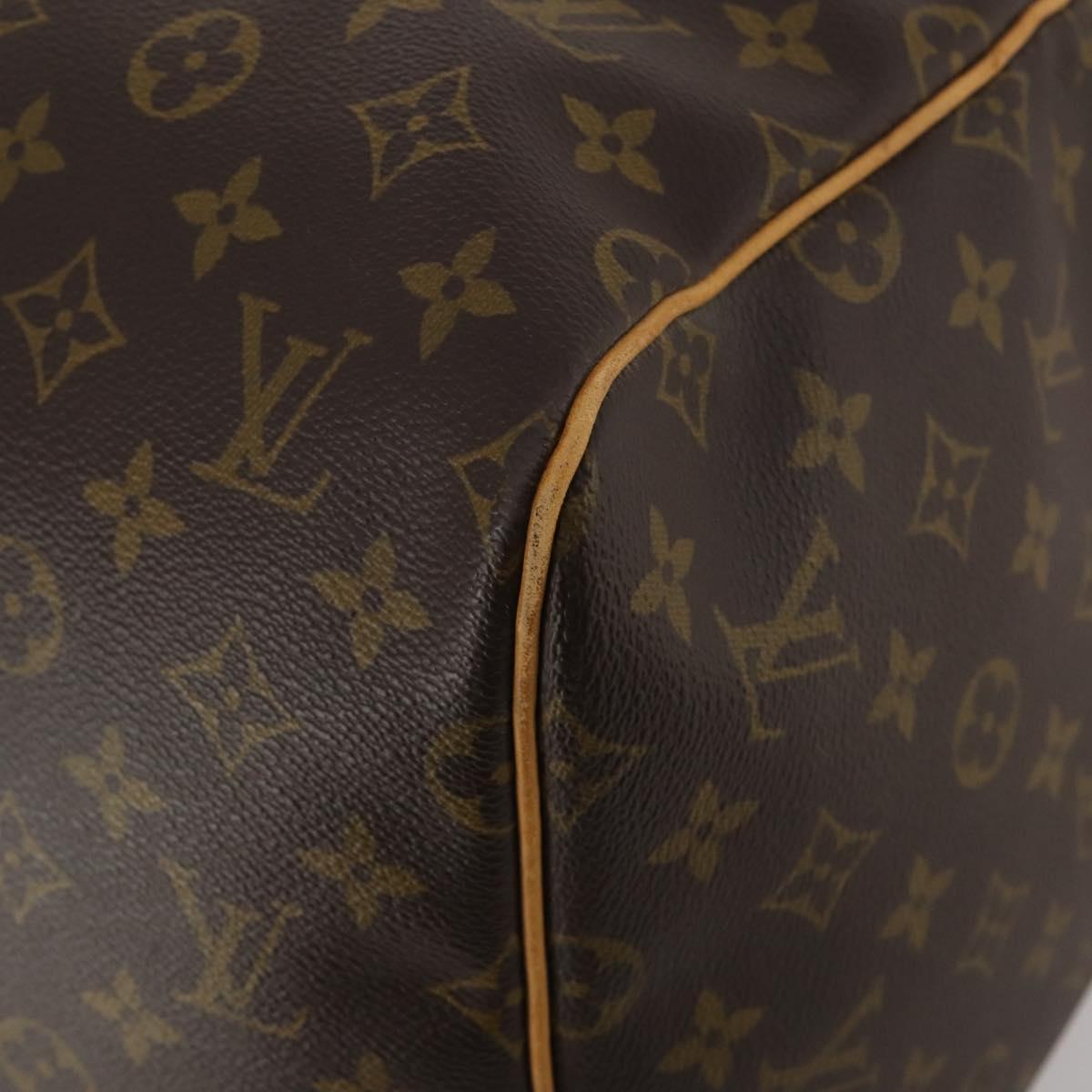 LOUIS VUITTON Monogram Keepall 55 Boston Bag M41424 LV Auth ep15055A