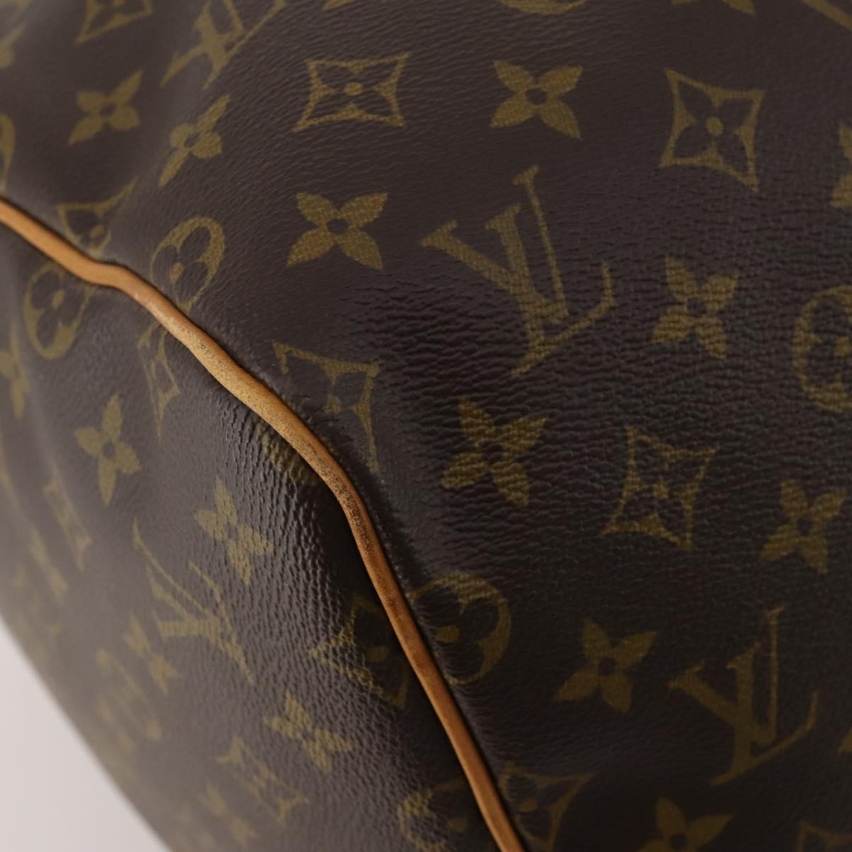 LOUIS VUITTON Monogram Keepall 55 Boston Bag M41424 LV Auth ep15055A