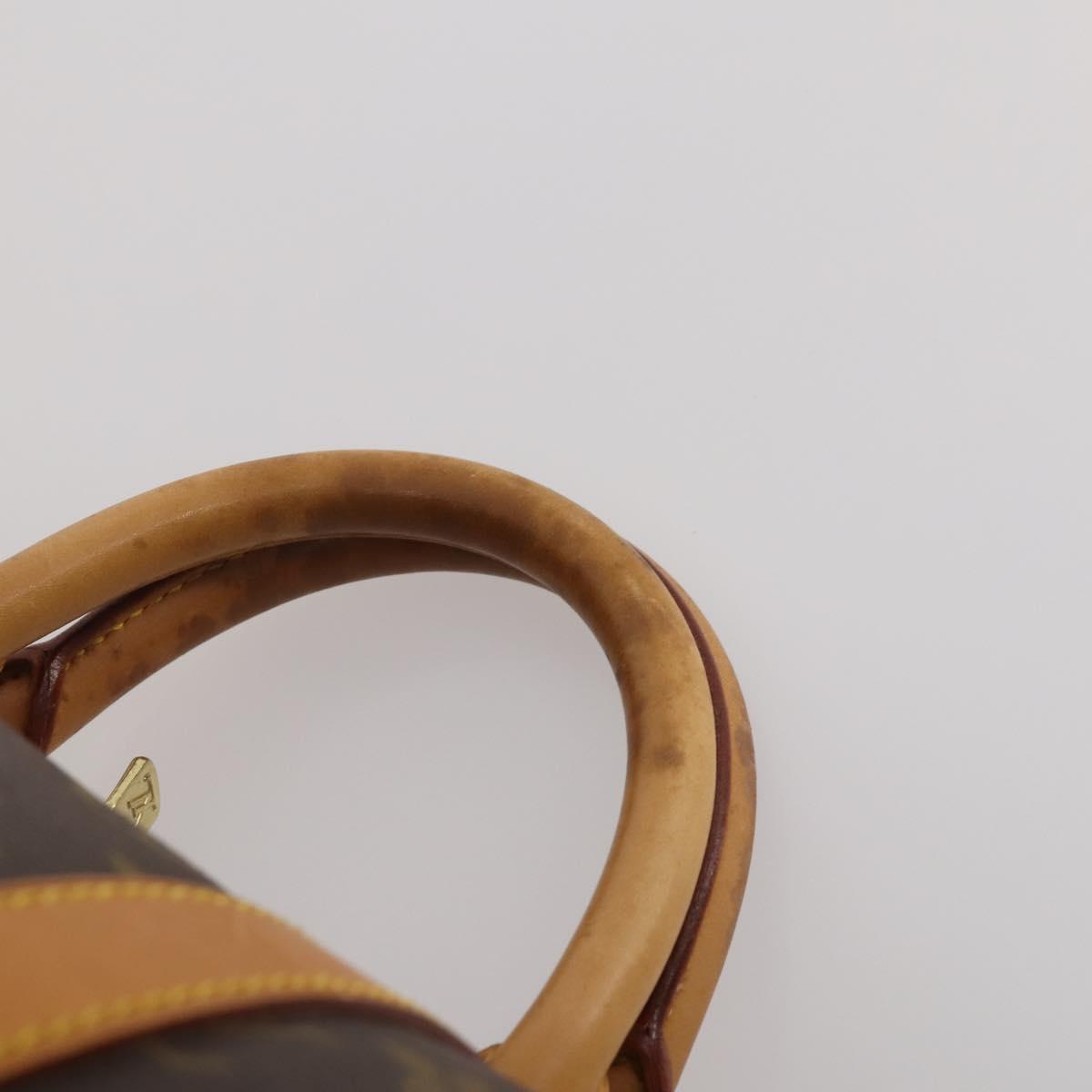 LOUIS VUITTON Monogram Keepall 55 Boston Bag M41424 LV Auth ep15055A