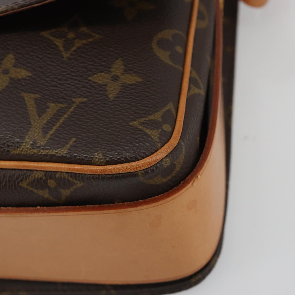LOUIS VUITTON Monogram Cartouchiere GM Shoulder Bag M51252 LV Auth ep15056A