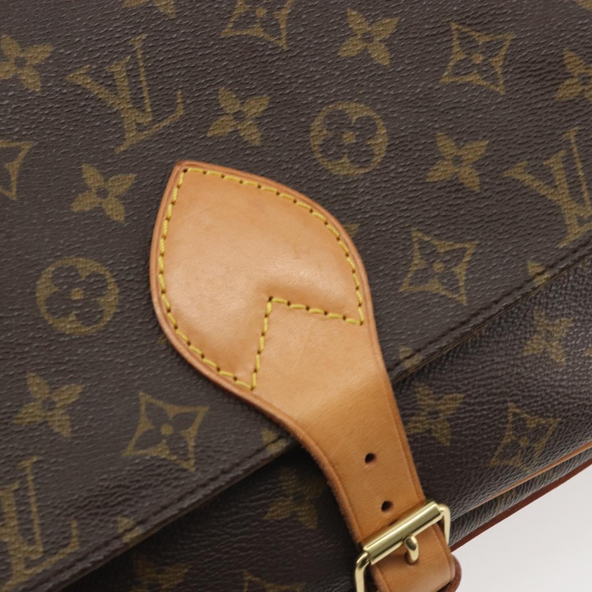 LOUIS VUITTON Monogram Cartouchiere GM Shoulder Bag M51252 LV Auth ep15056A