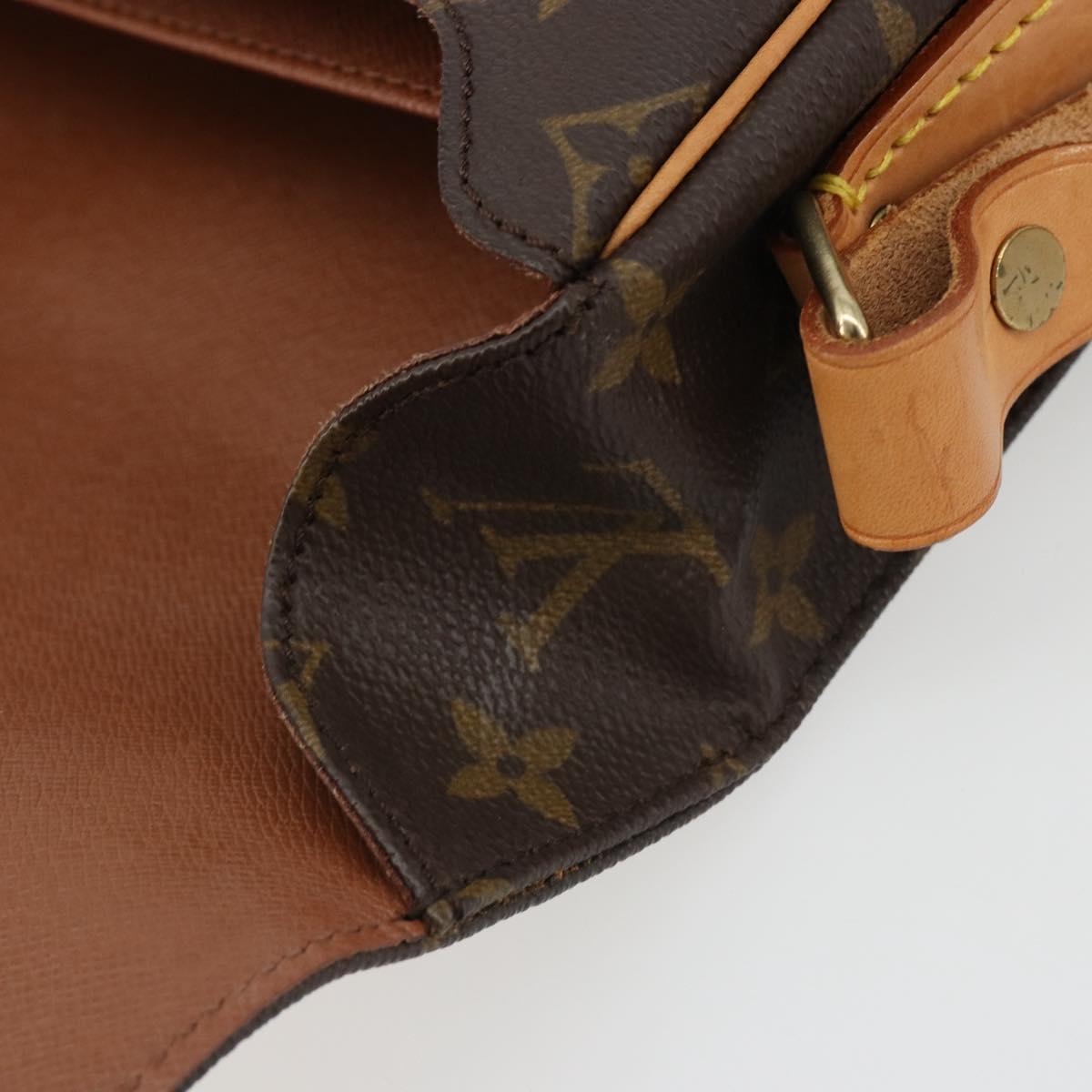LOUIS VUITTON Monogram Cartouchiere GM Shoulder Bag M51252 LV Auth ep15056A