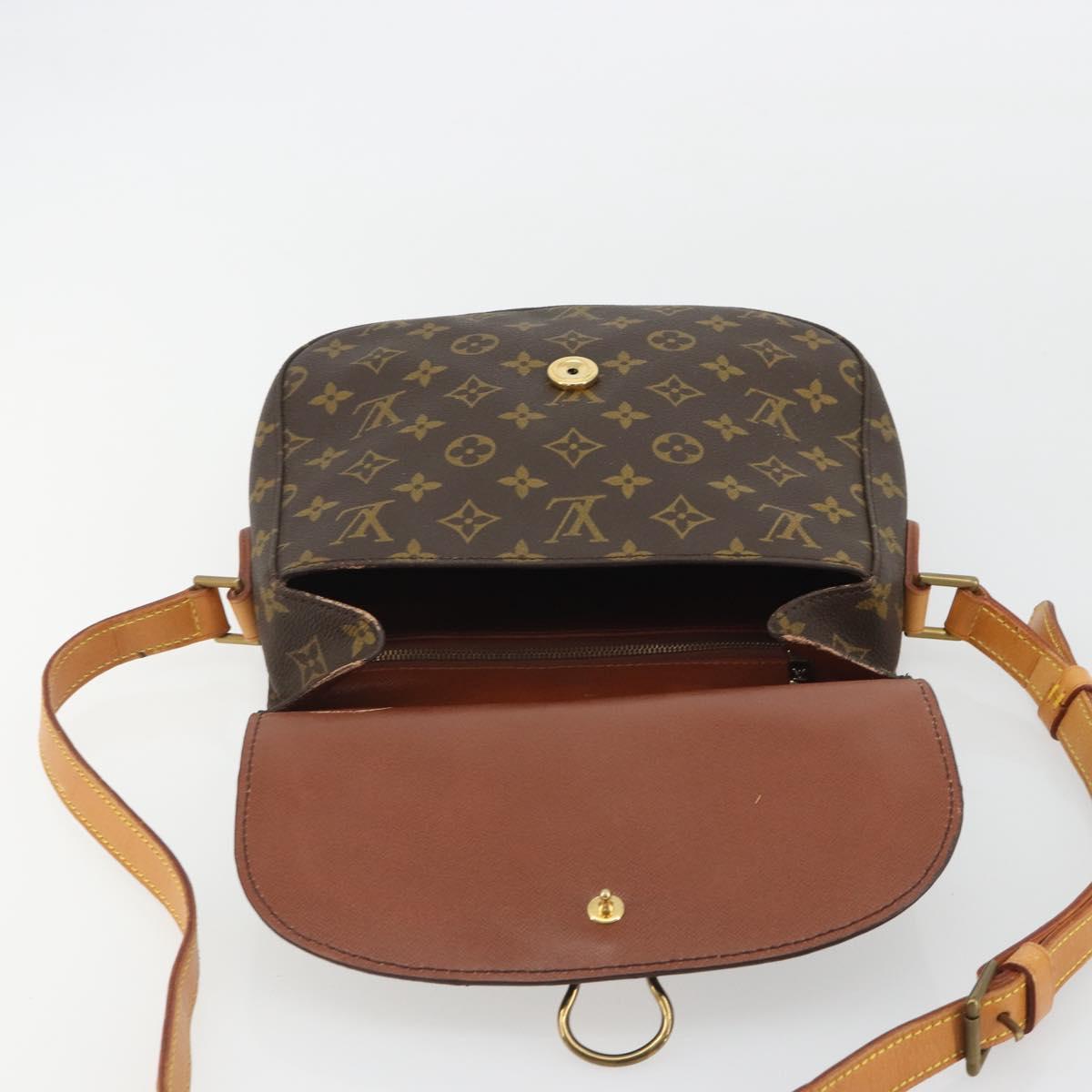 LOUIS VUITTON Monogram Saint Cloud GM Shoulder Bag M51242 LV Auth ep15064A