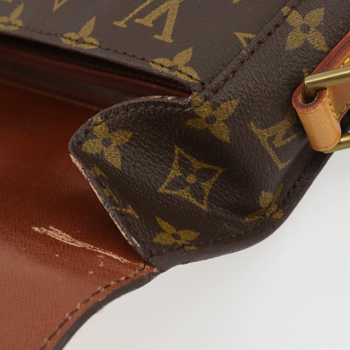 LOUIS VUITTON Monogram Saint Cloud GM Shoulder Bag M51242 LV Auth ep15064A