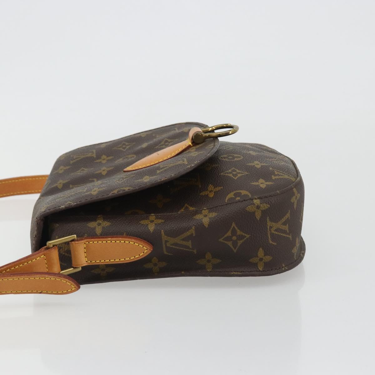 LOUIS VUITTON Monogram Saint Cloud GM Shoulder Bag M51242 LV Auth ep15064A