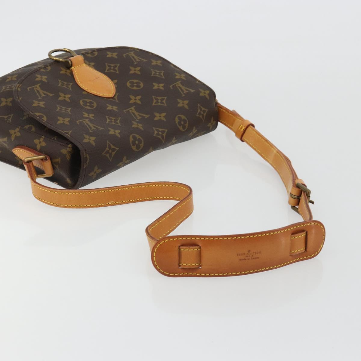 LOUIS VUITTON Monogram Saint Cloud GM Shoulder Bag M51242 LV Auth ep15064A