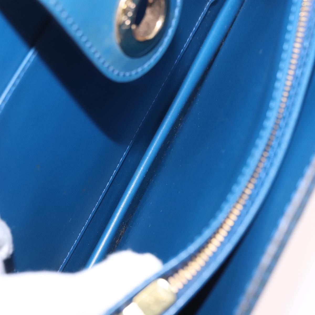 LOUIS VUITTON Epi Capuchin Shoulder Bag Blue M52345 LV Auth ep15066
