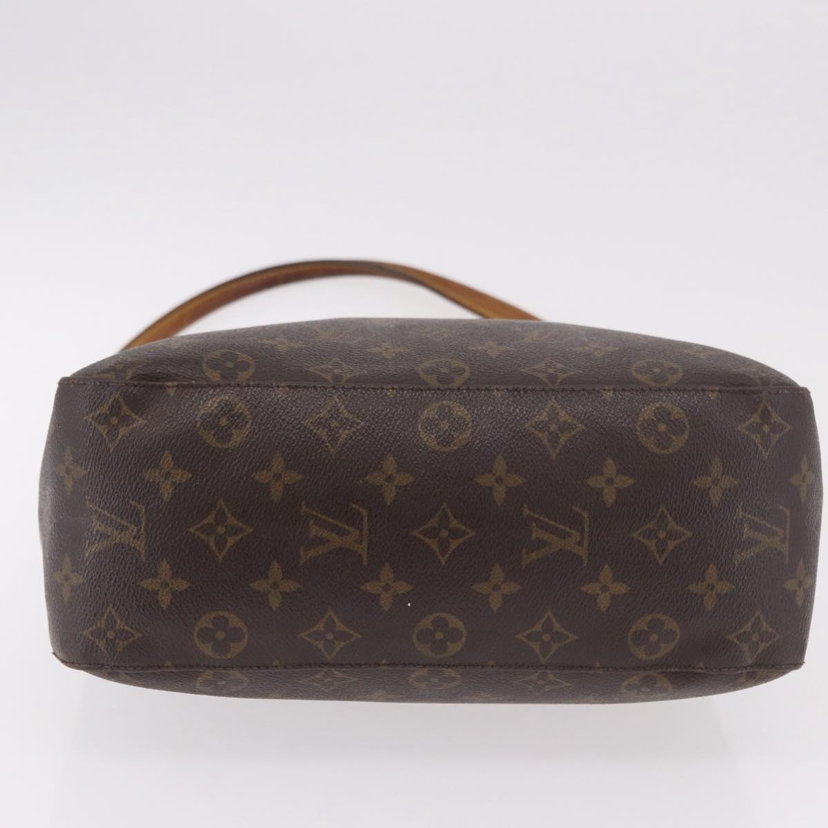 LOUIS VUITTON Monogram Looping GM Shoulder Bag M51145 LV Auth ep15068