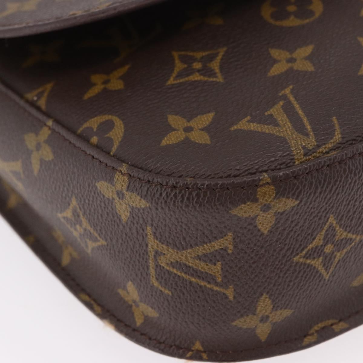 LOUIS VUITTON Monogram Saint Cloud GM Shoulder Bag M51242 LV Auth ep15070A