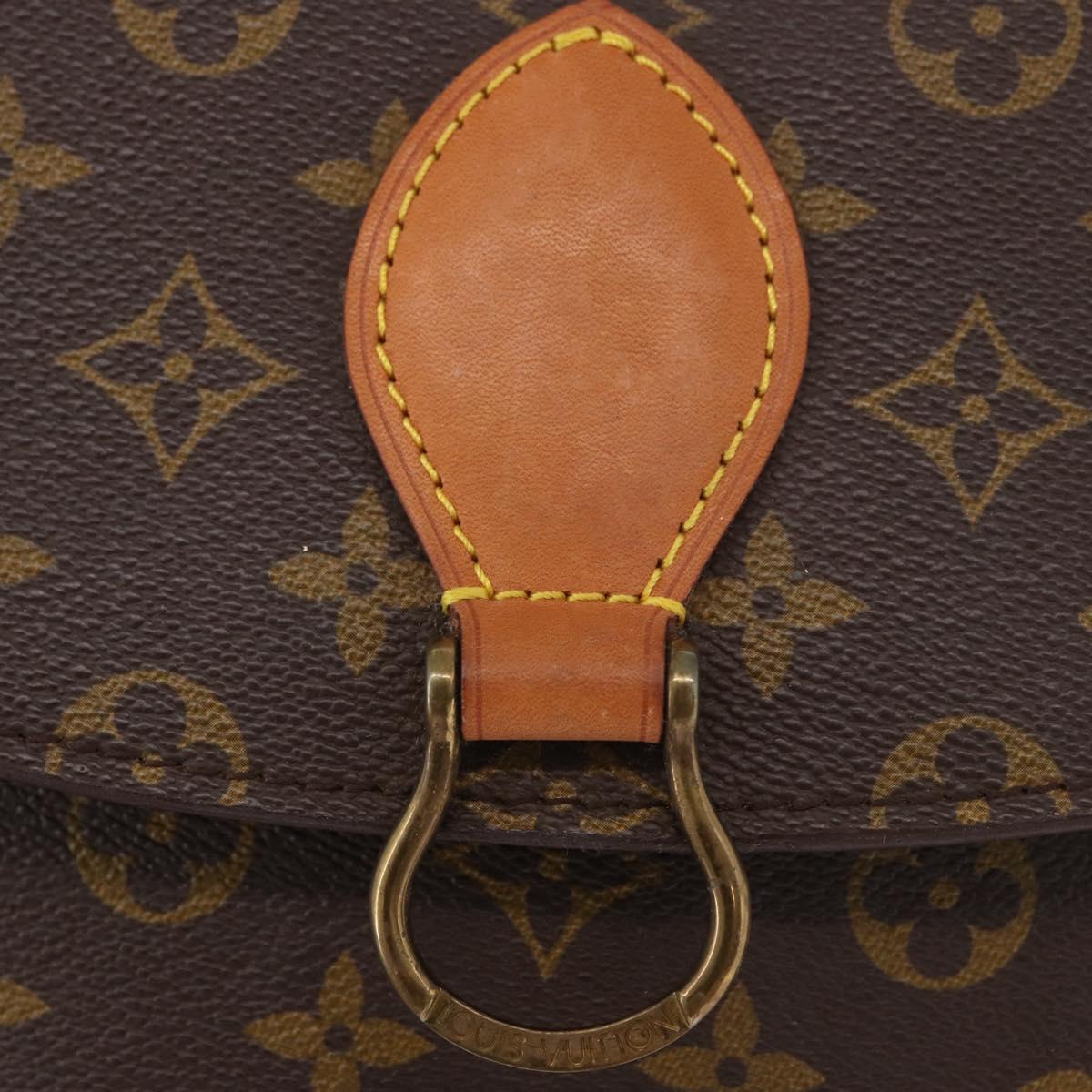LOUIS VUITTON Monogram Saint Cloud GM Shoulder Bag M51242 LV Auth ep15070A