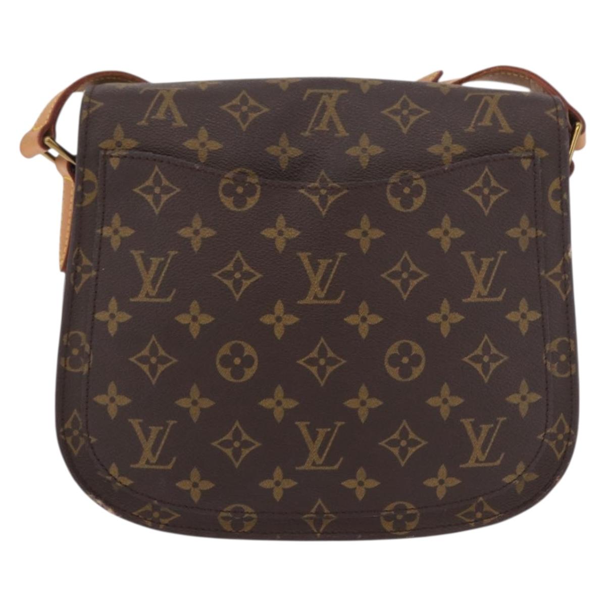 LOUIS VUITTON Monogram Saint Cloud GM Shoulder Bag M51242 LV Auth ep15070A