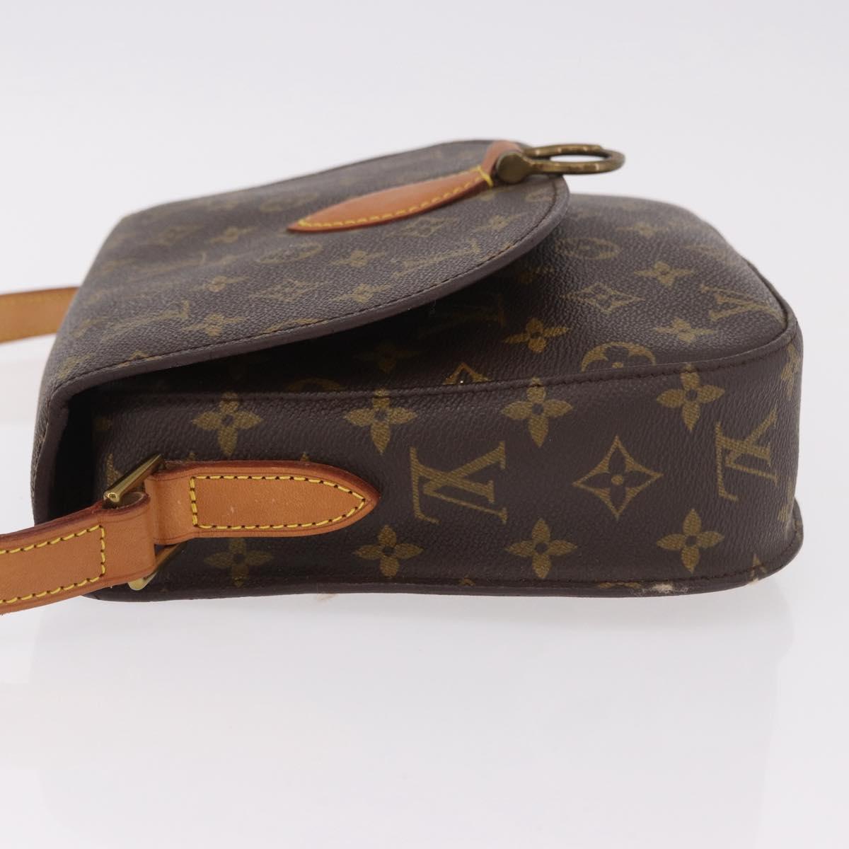 LOUIS VUITTON Monogram Saint Cloud GM Shoulder Bag M51242 LV Auth ep15070A