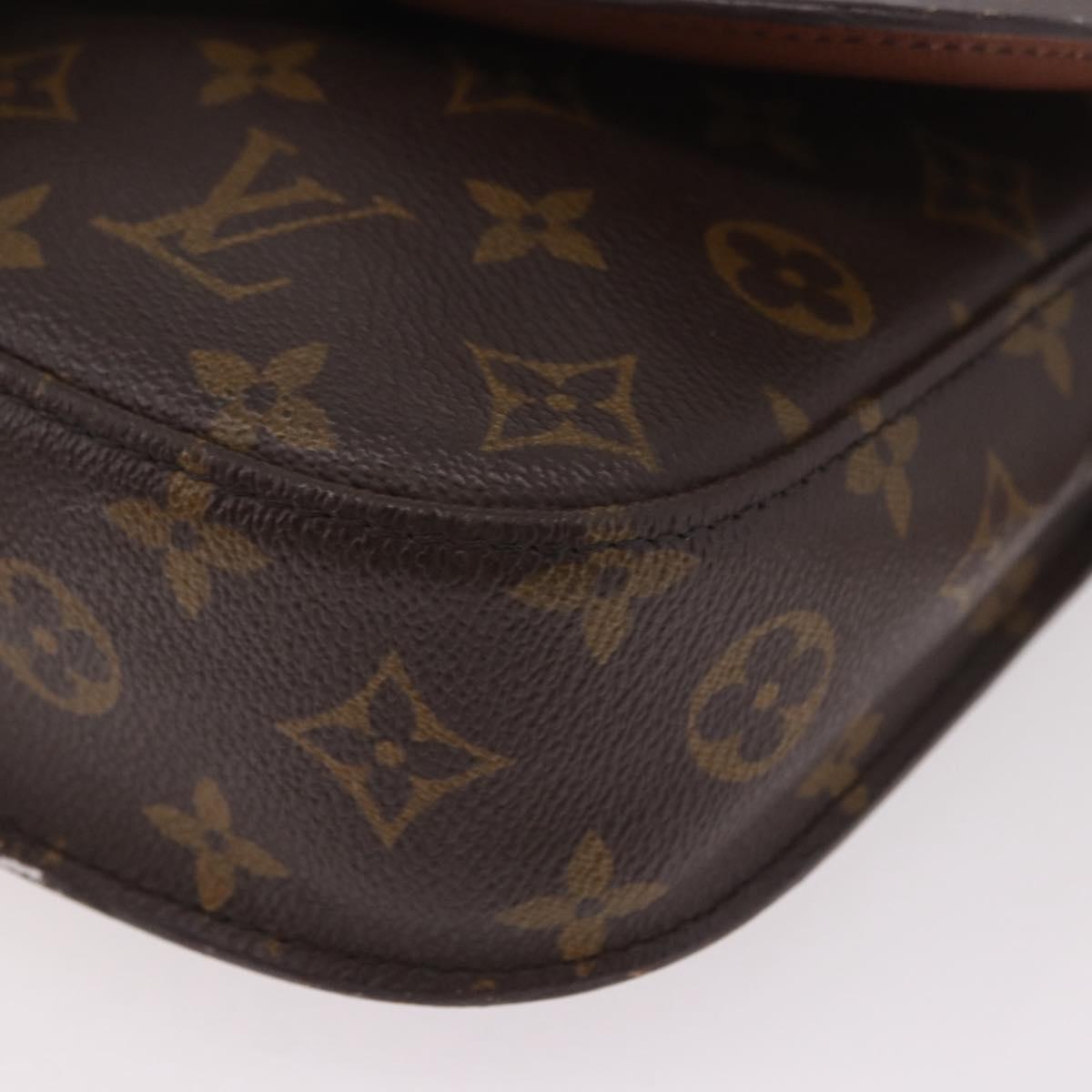 LOUIS VUITTON Monogram Saint Cloud MM Shoulder Bag M51243 LV Auth ep15072