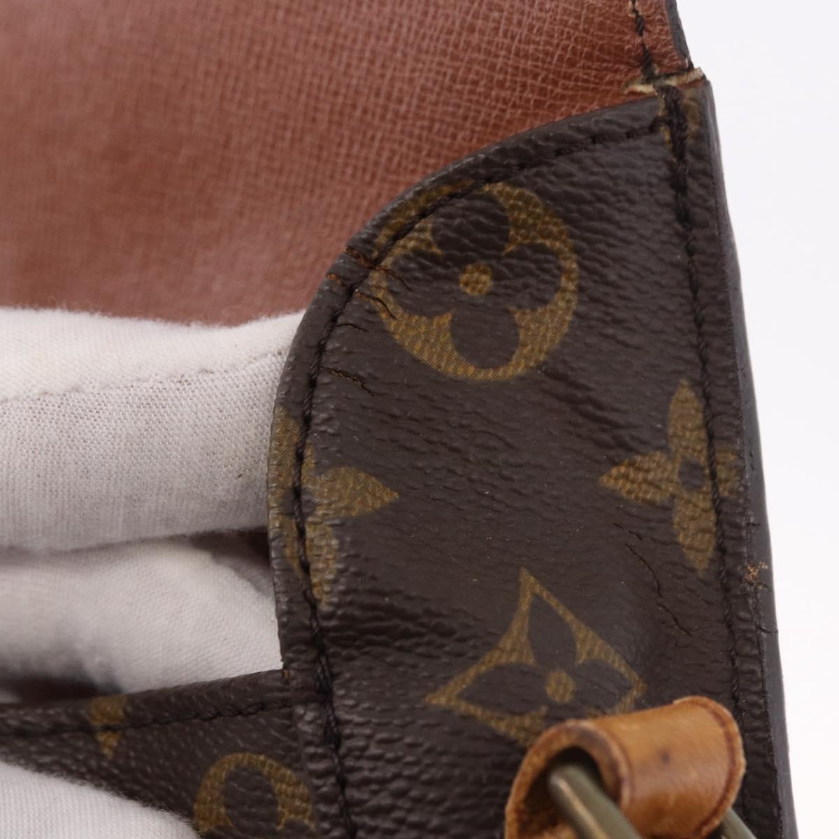 LOUIS VUITTON Monogram Saint Cloud MM Shoulder Bag M51243 LV Auth ep15072