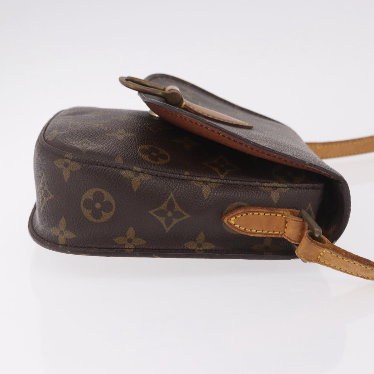 LOUIS VUITTON Monogram Saint Cloud MM Shoulder Bag M51243 LV Auth ep15072