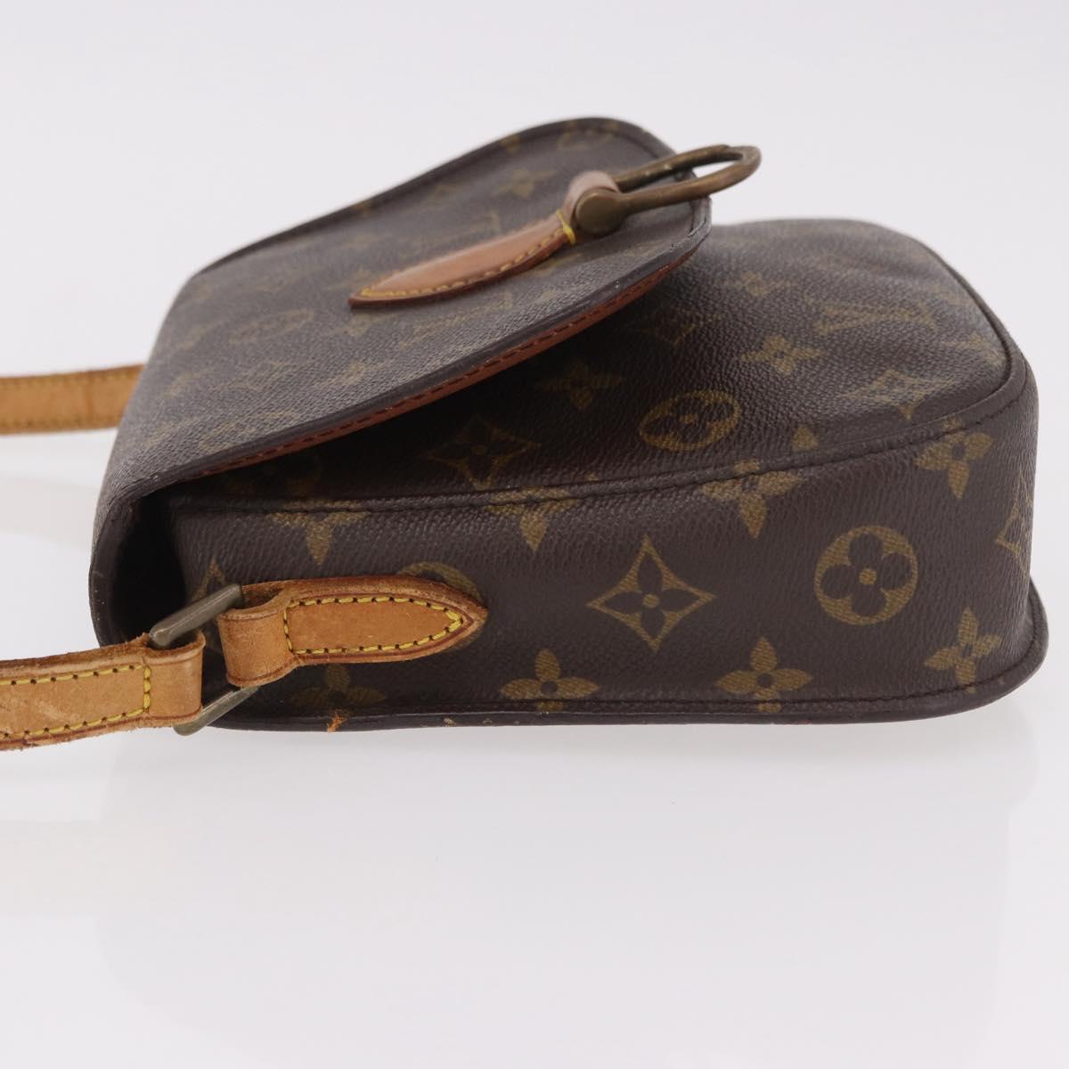 LOUIS VUITTON Monogram Saint Cloud MM Shoulder Bag M51243 LV Auth ep15072