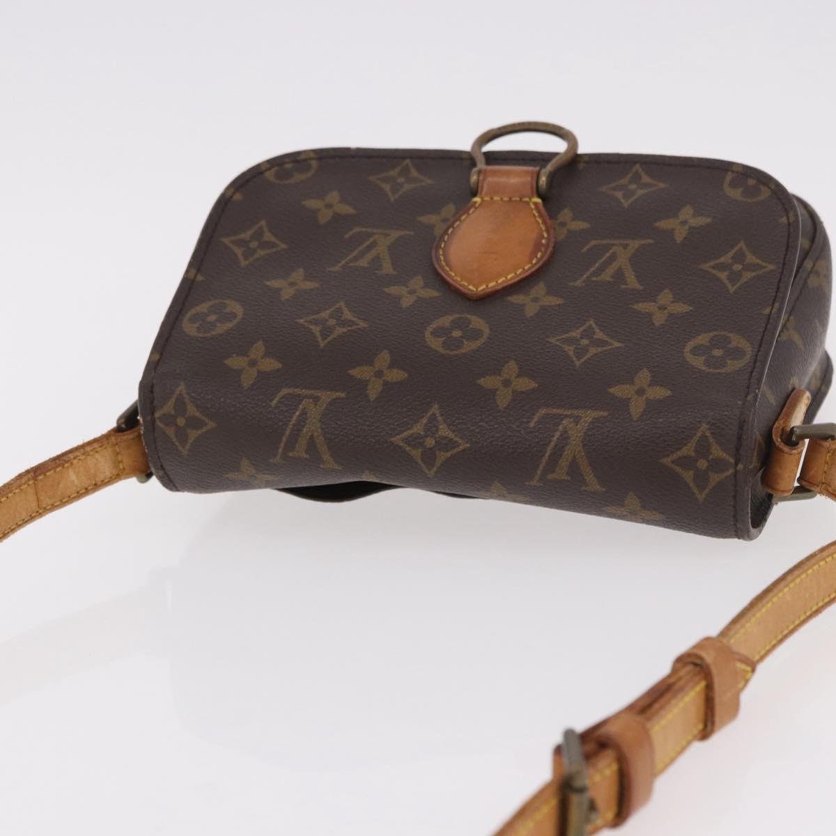 LOUIS VUITTON Monogram Saint Cloud MM Shoulder Bag M51243 LV Auth ep15072