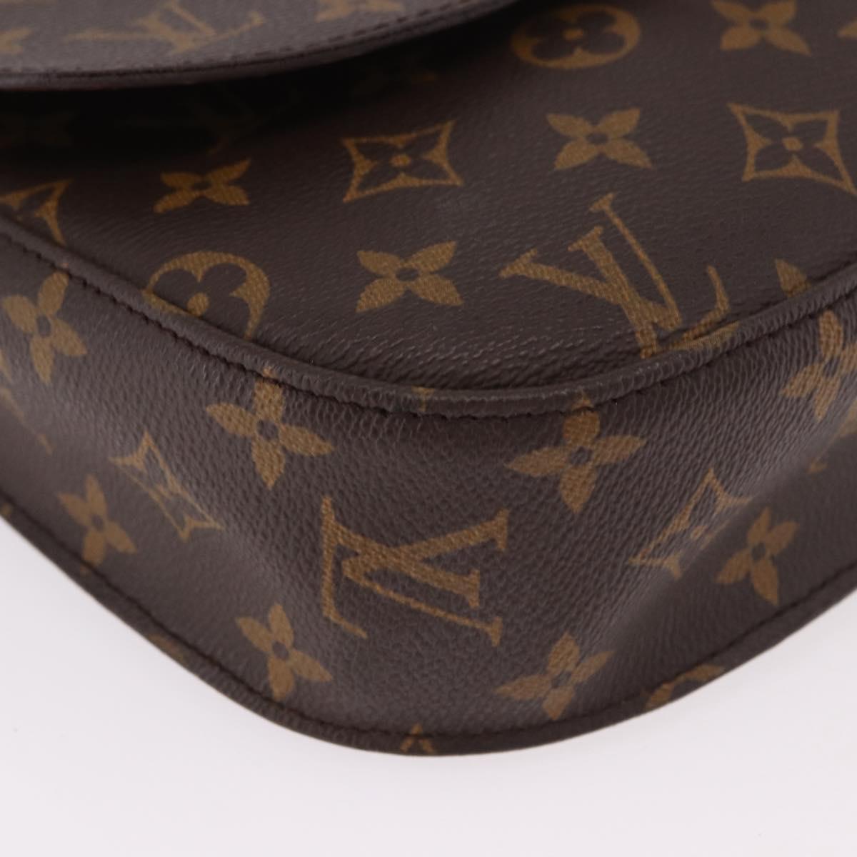 LOUIS VUITTON Monogram Saint Cloud GM Shoulder Bag M51242 LV Auth ep15074