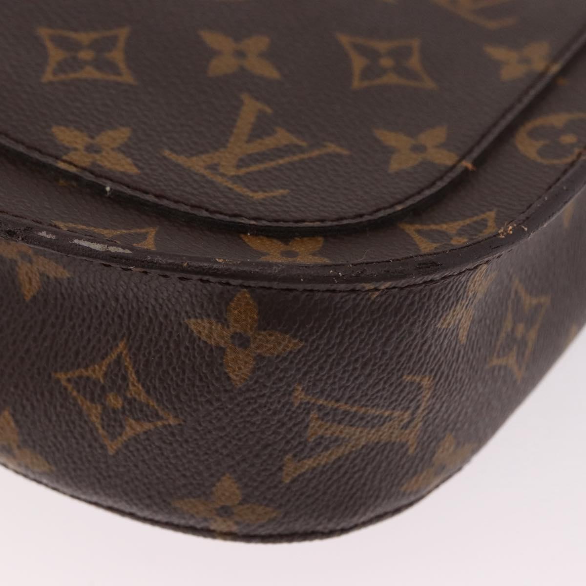 LOUIS VUITTON Monogram Saint Cloud GM Shoulder Bag M51242 LV Auth ep15074