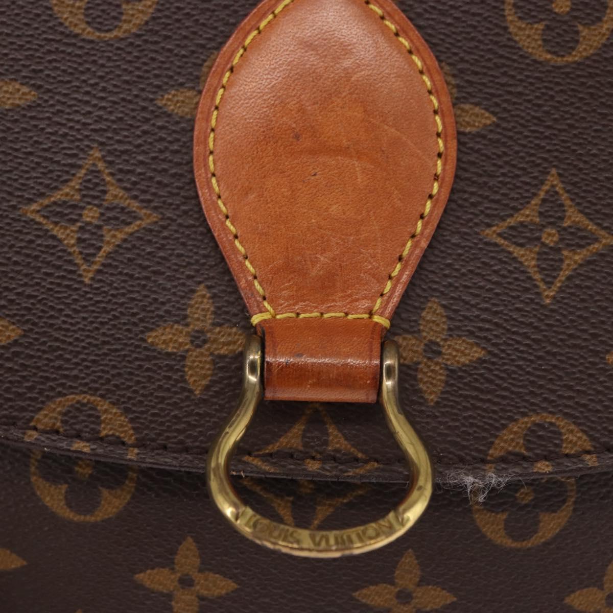 LOUIS VUITTON Monogram Saint Cloud GM Shoulder Bag M51242 LV Auth ep15074