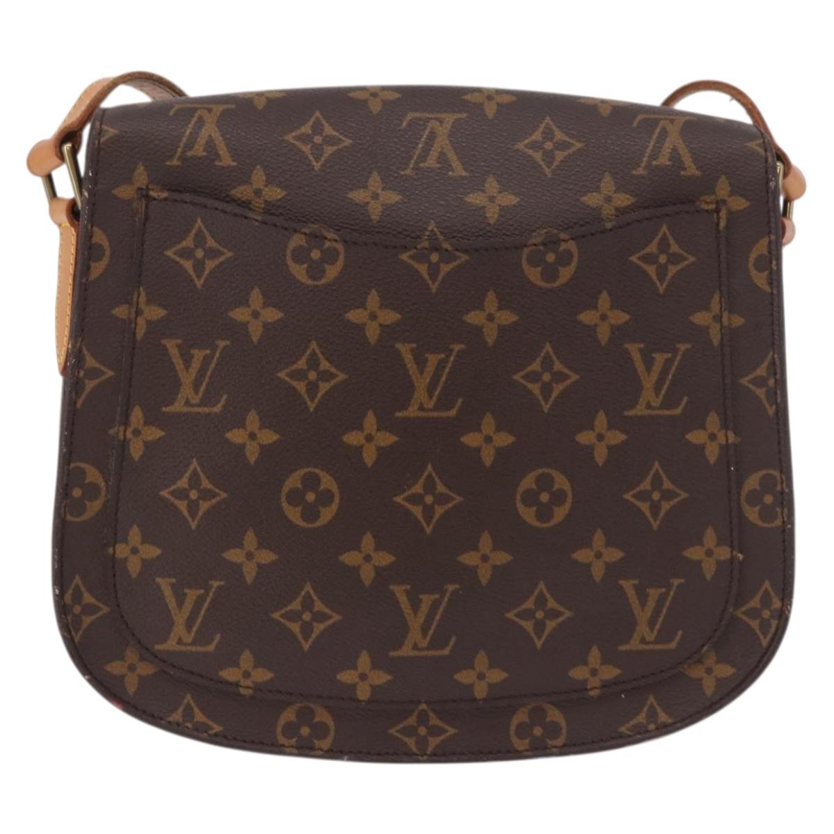 LOUIS VUITTON Monogram Saint Cloud GM Shoulder Bag M51242 LV Auth ep15074