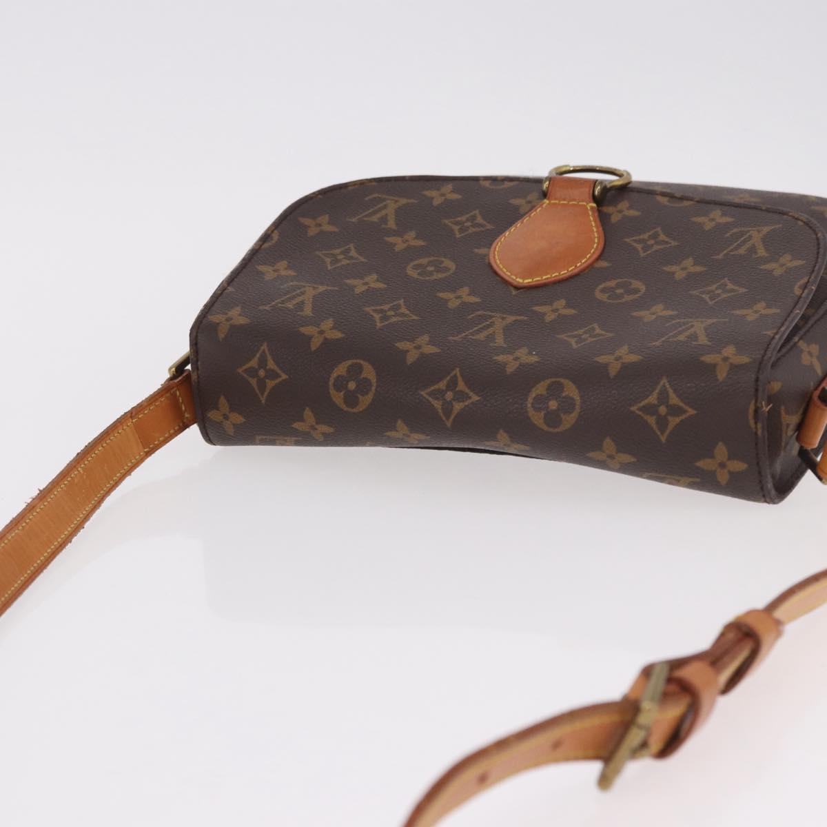 LOUIS VUITTON Monogram Saint Cloud GM Shoulder Bag M51242 LV Auth ep15074