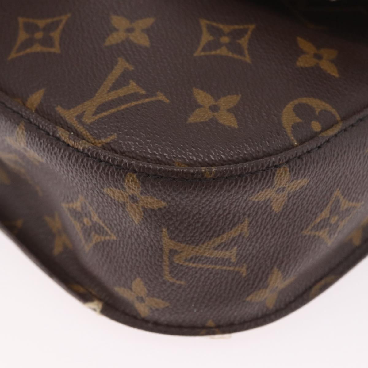 LOUIS VUITTON Monogram Saint Cloud GM Shoulder Bag M51242 LV Auth ep15077