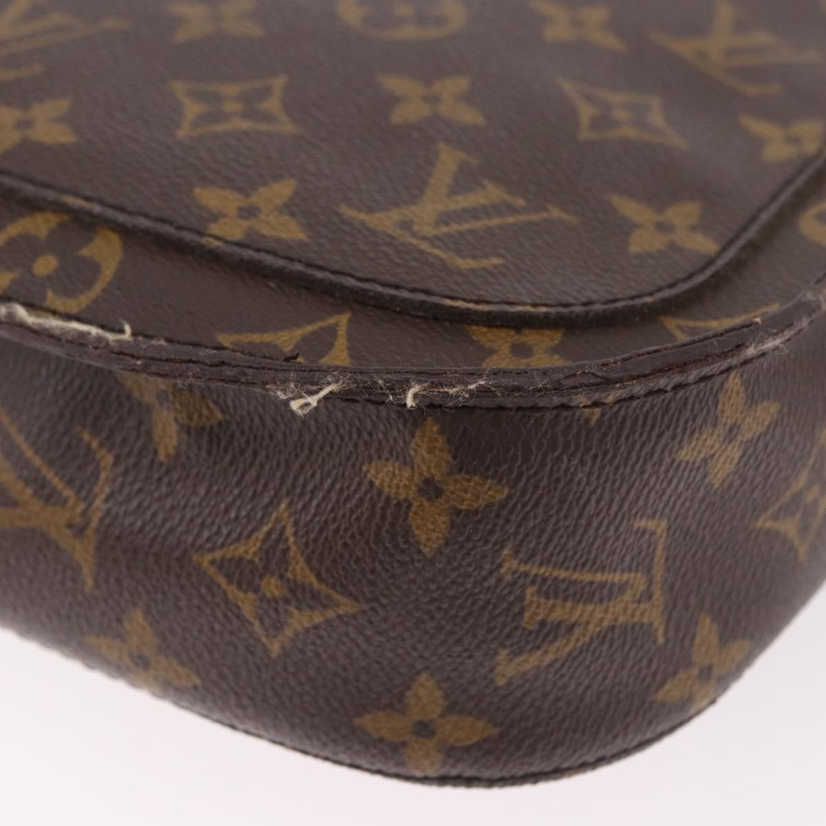 LOUIS VUITTON Monogram Saint Cloud GM Shoulder Bag M51242 LV Auth ep15077