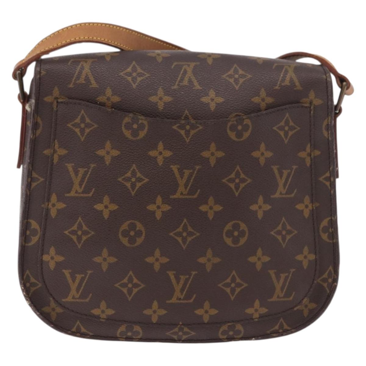 LOUIS VUITTON Monogram Saint Cloud GM Shoulder Bag M51242 LV Auth ep15077