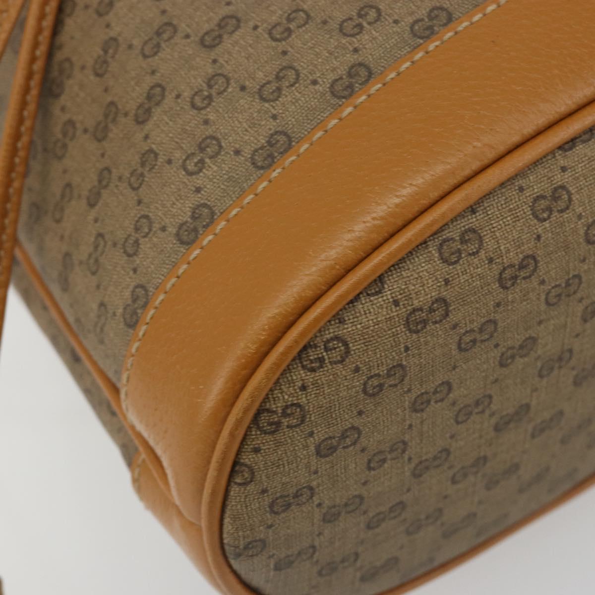 GUCCI Micro GG Canvas Disney Mickey Mouse Bag PVC Beige 602691 Auth ep15087M