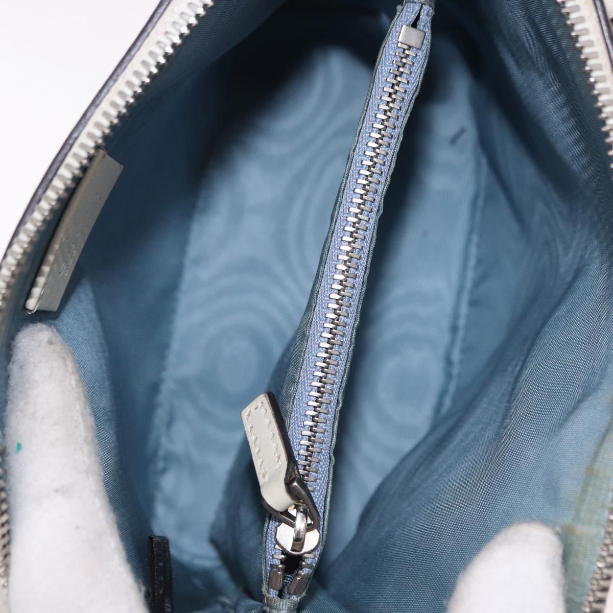 GUCCI Shoulder Bag Leather White Silver 511189 Auth ep15090