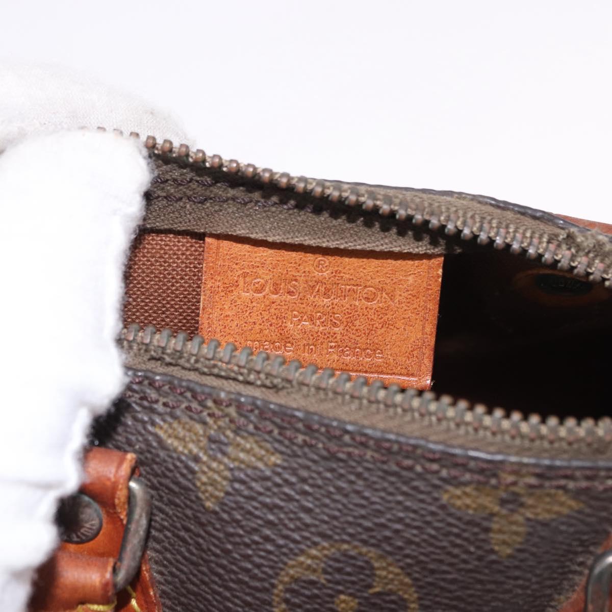 LOUIS VUITTON Monogram Mini Speedy Hand Bag M41534 LV Auth ep15091