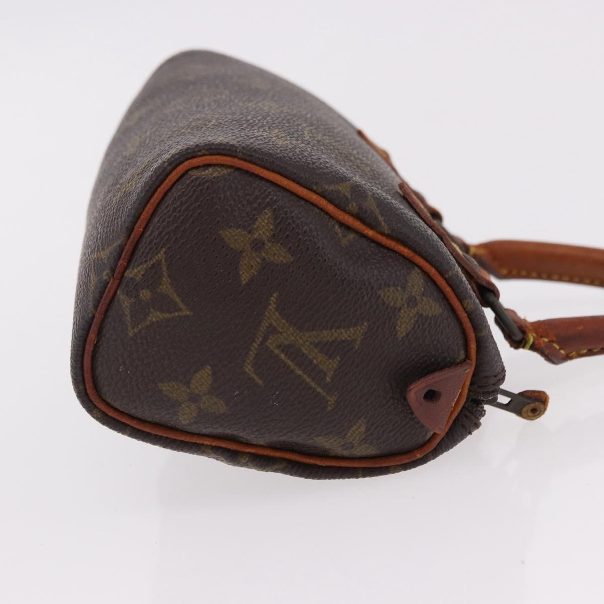 LOUIS VUITTON Monogram Mini Speedy Hand Bag M41534 LV Auth ep15091