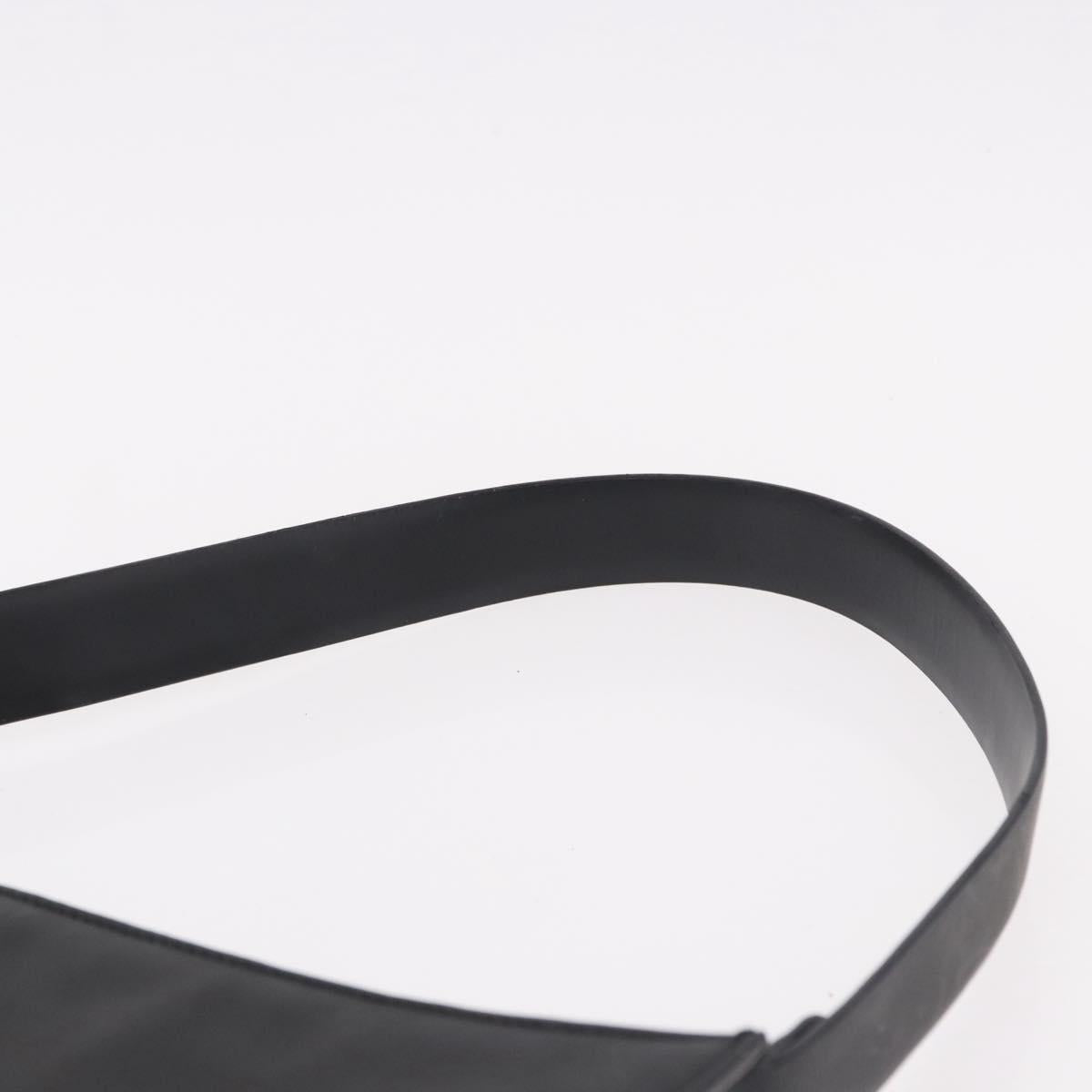 GUCCI Shoulder Bag PVC Canvas Black 001 3066 Auth ep15112