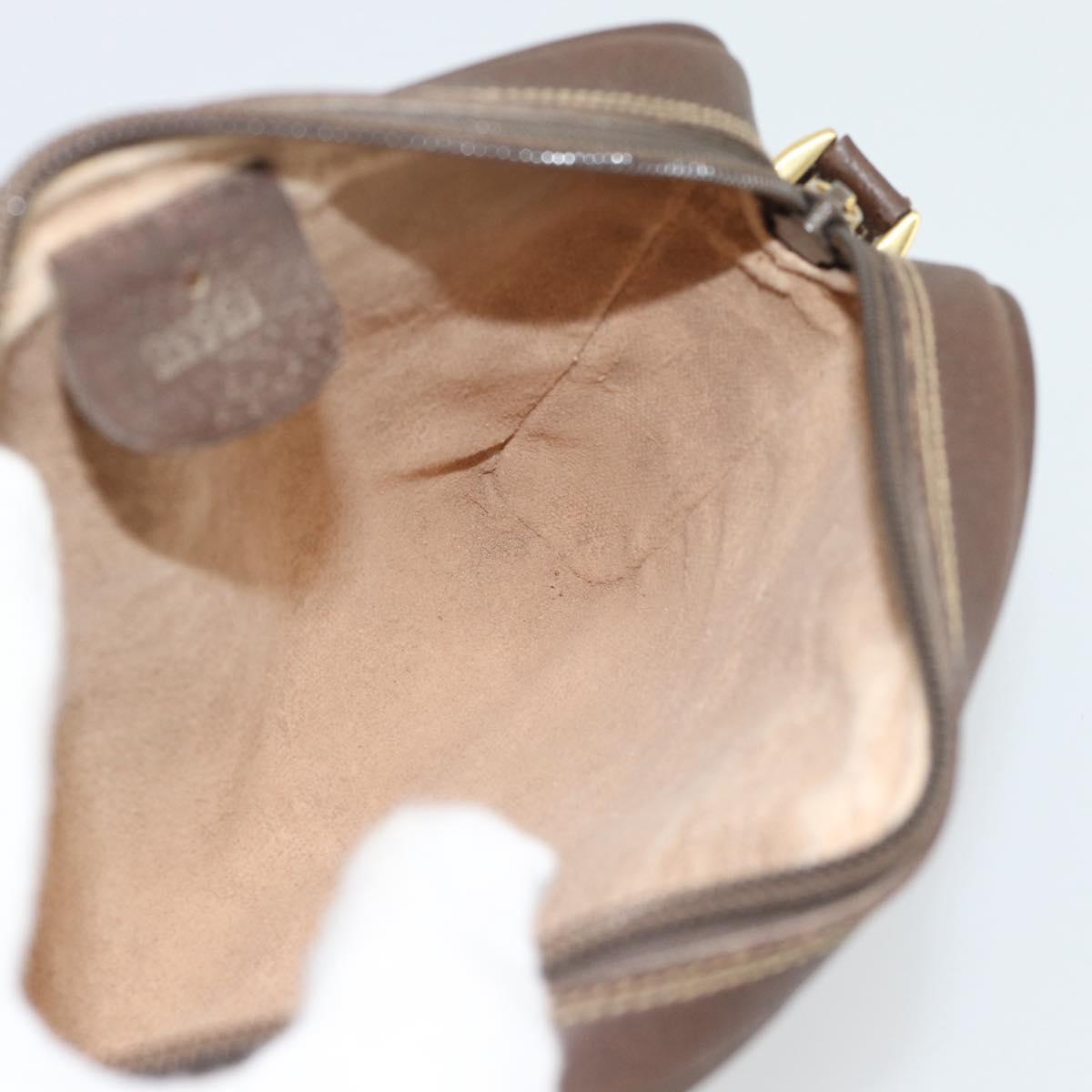 GUCCI GG Supreme Shoulder Bag PVC Outlet Beige Gold 001 58 6594 Auth ep15118
