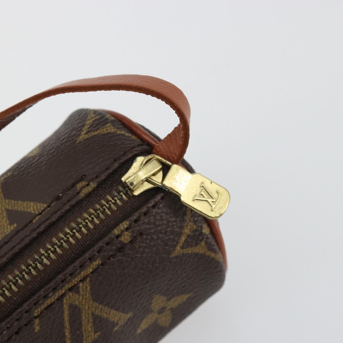 LOUIS VUITTON Monogram Papillon Pouch LV Auth ep15132