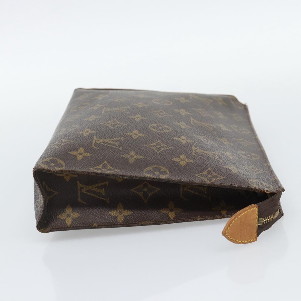 LOUIS VUITTON Monogram Poche Toilette 26 Pouch M47542 LV Auth ep15138