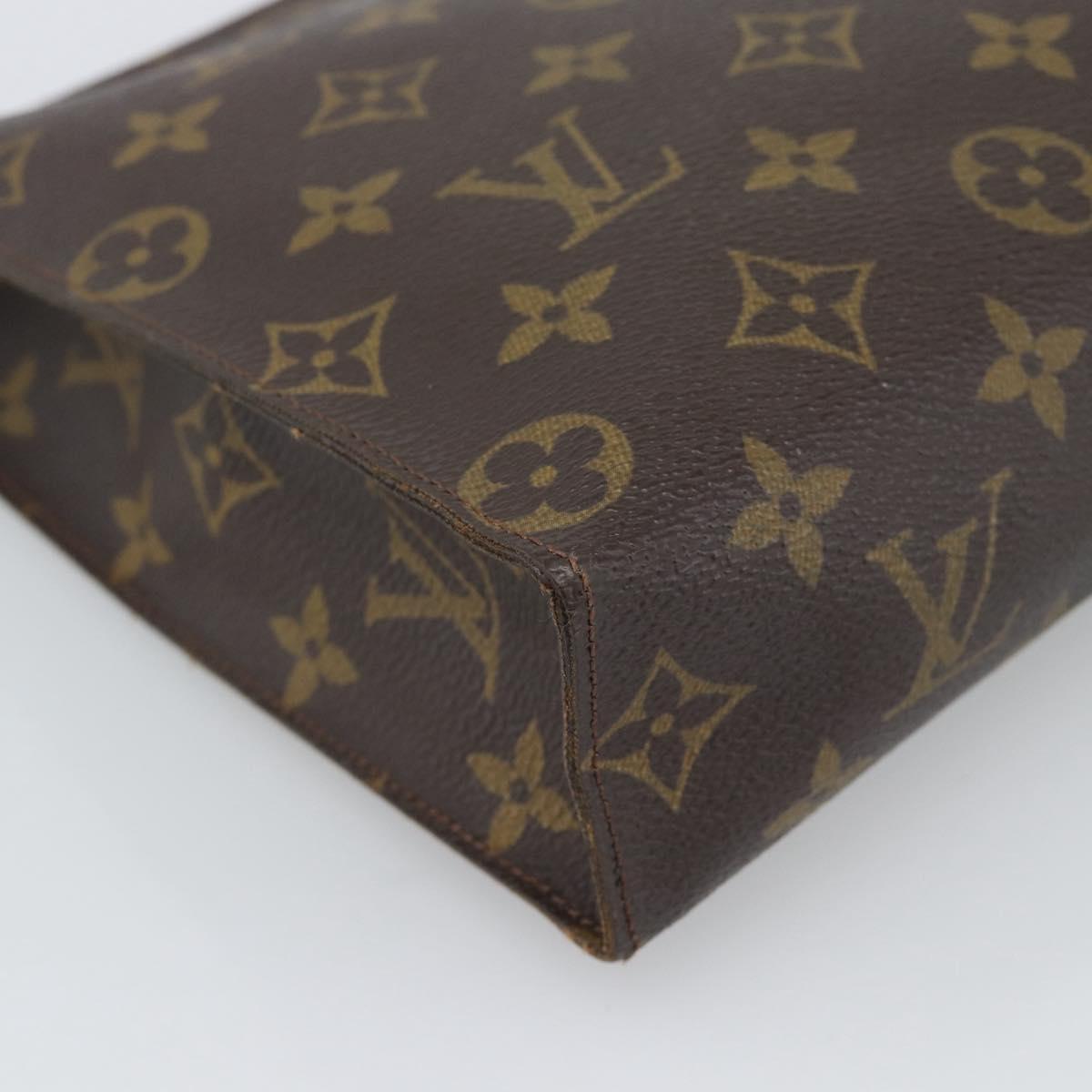 LOUIS VUITTON Monogram Poche Toilette 26 Pouch M47542 LV Auth ep15138
