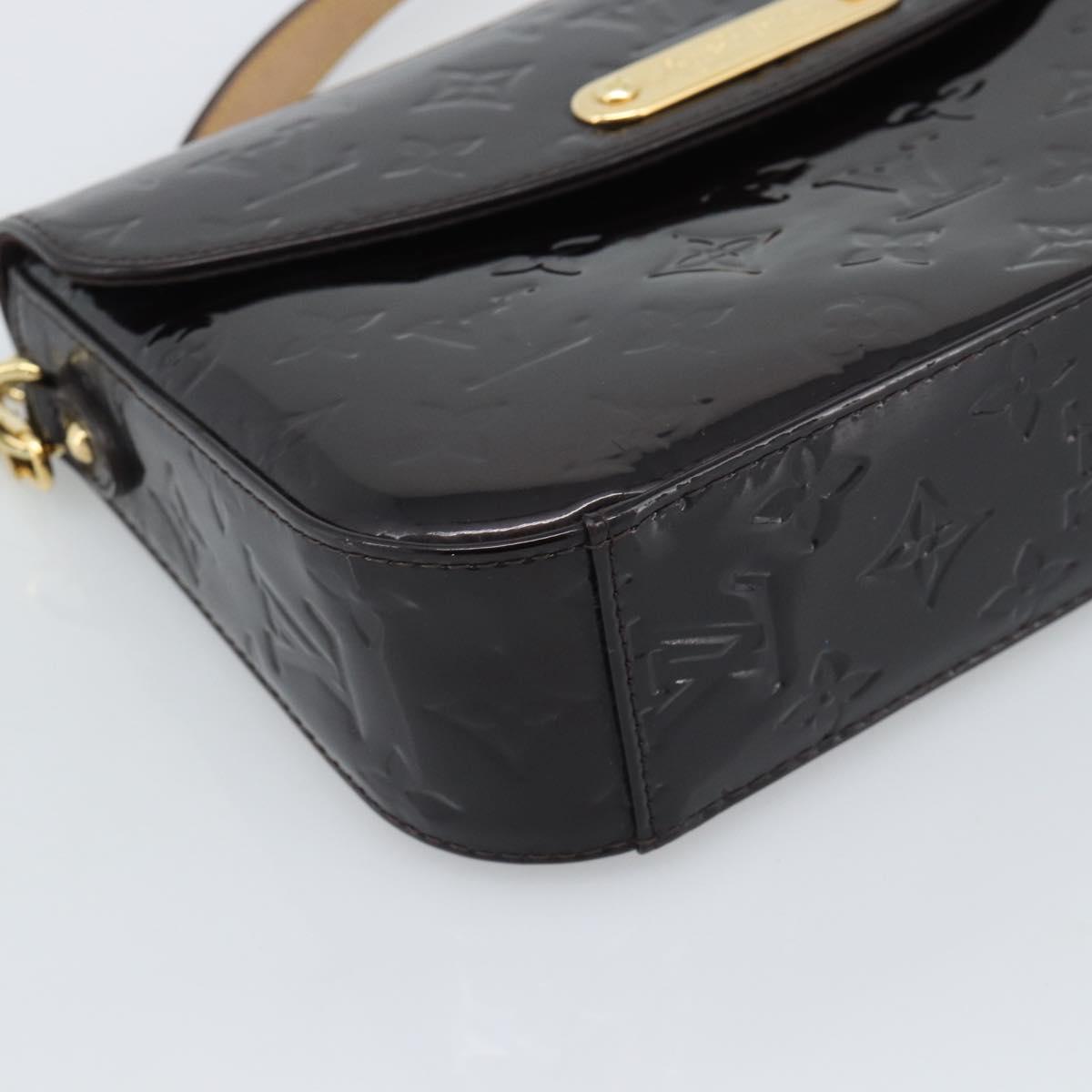 LOUIS VUITTON Monogram Vernis Rodeo Drive Bag Amarante M93598 LV Auth ep15145V
