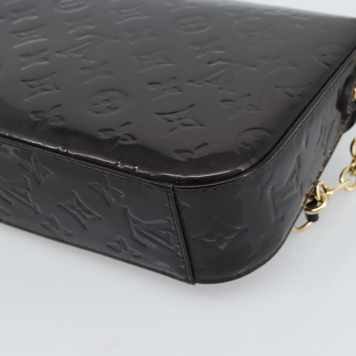 LOUIS VUITTON Monogram Vernis Rodeo Drive Bag Amarante M93598 LV Auth ep15145V