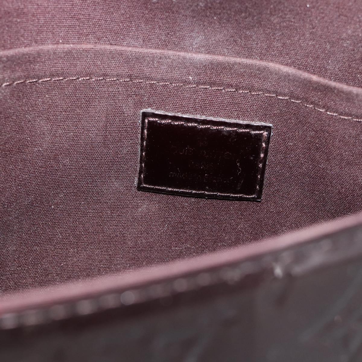 LOUIS VUITTON Monogram Vernis Rodeo Drive Bag Amarante M93598 LV Auth ep15145V