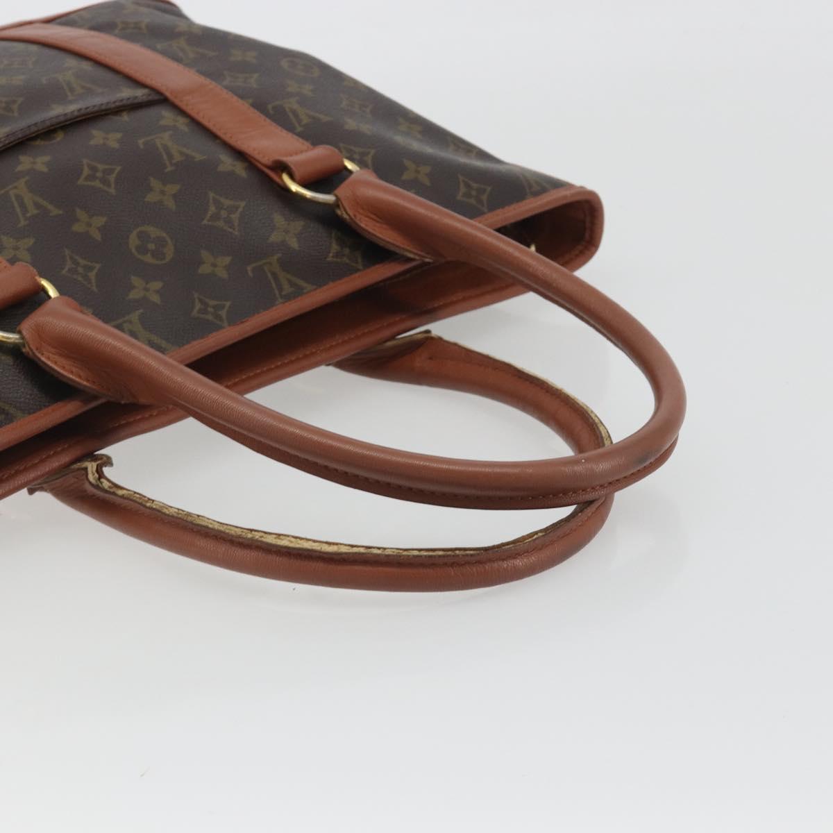 LOUIS VUITTON Monogram Sac Weekend PM Tote Bag M42425 LV Auth ep15148