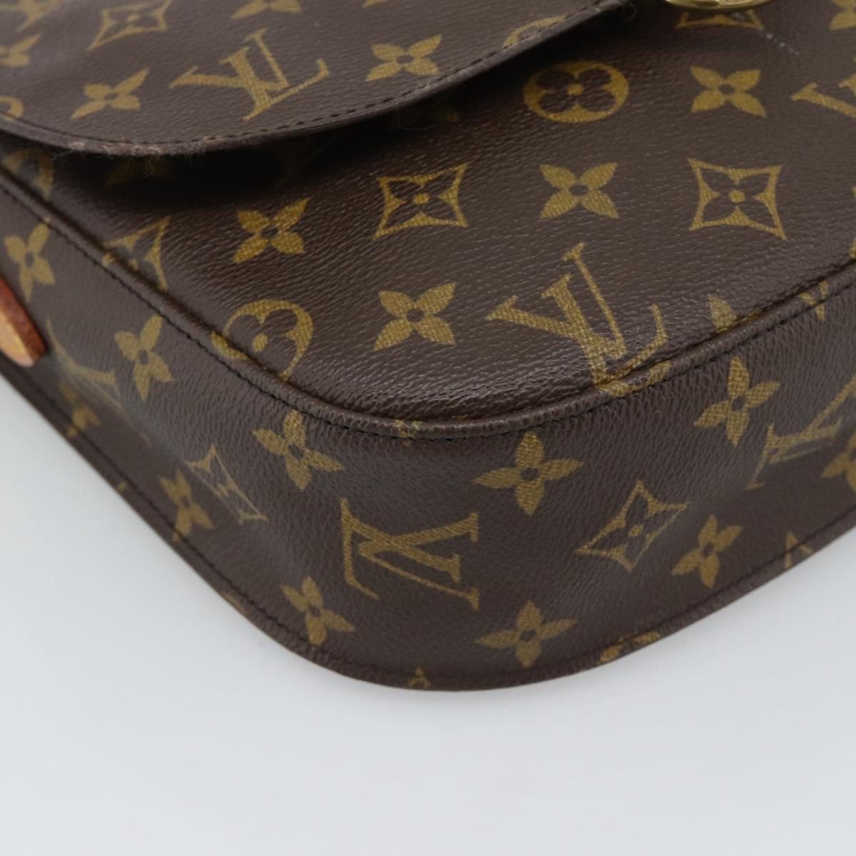 LOUIS VUITTON Monogram Saint Cloud GM Shoulder Bag M51242 LV Auth ep15150