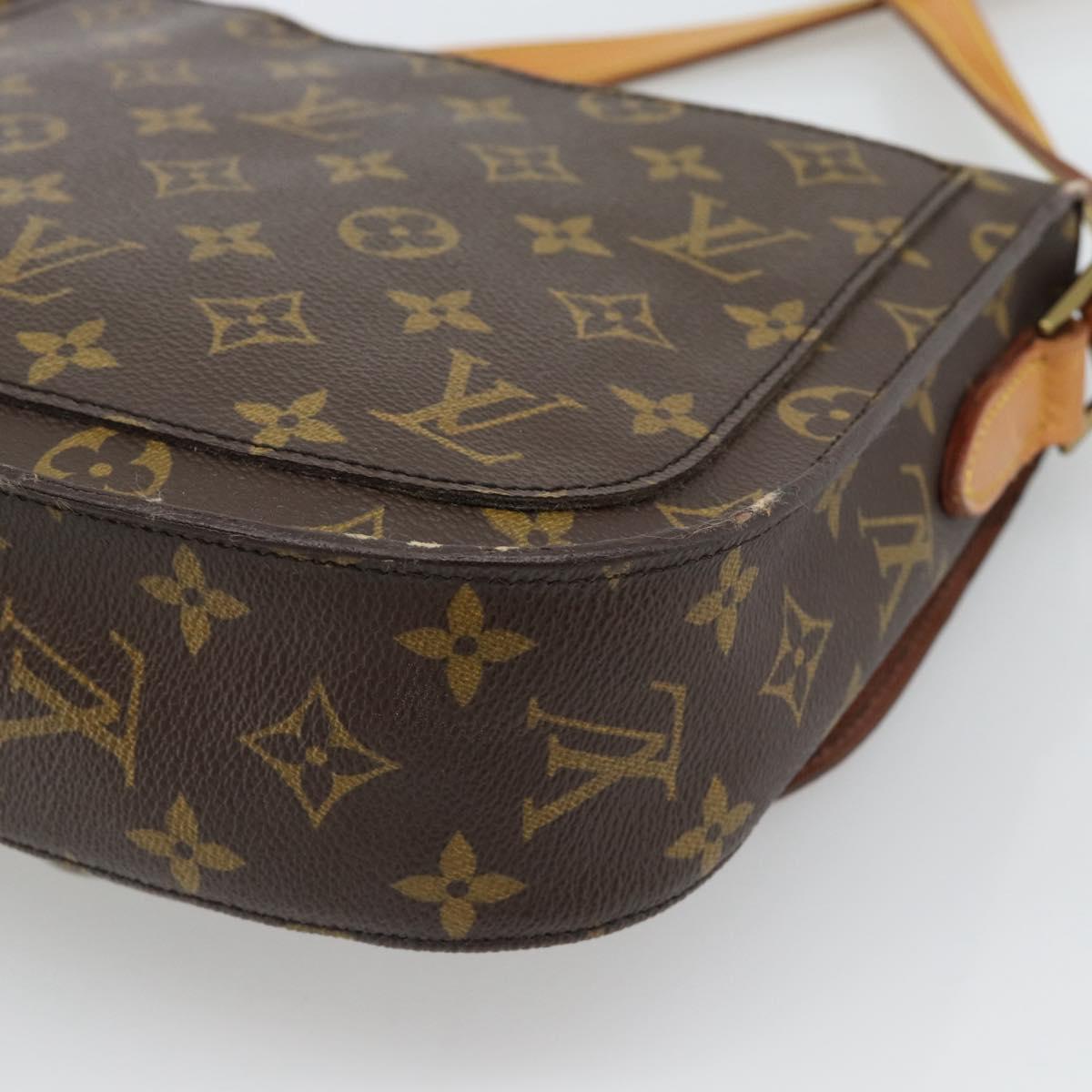 LOUIS VUITTON Monogram Saint Cloud GM Shoulder Bag M51242 LV Auth ep15150